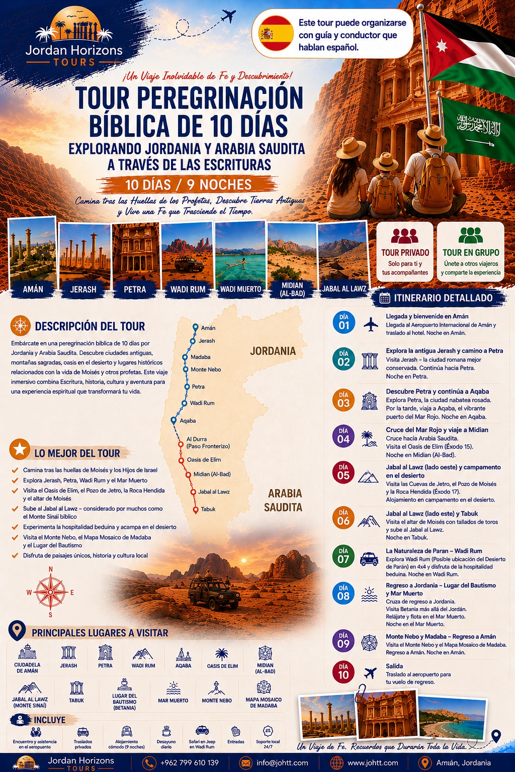 Tour-Peregrinación-Bíblica-10-Días-Jordania-Arabia Saudita